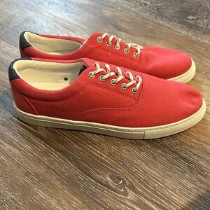 J crew salmon Canvas Men's Shoes